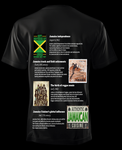 Jamaica outline origin t shirt